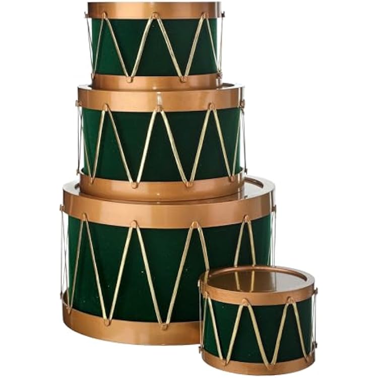 Regency International VP Flocked Drum with Rope Container