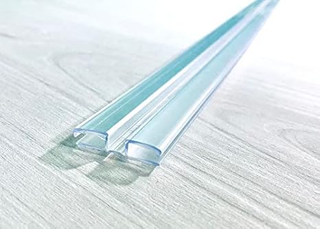 Heavy Duty Piano Hinge 3/16"(4.5mm) or 1/8"(3mm) 18 inch, 1 Piece - Durable PVC Plastic Hinges, Secure Plexiglass Connectors, Easy Assembly Golf Cart Windshield Hinge, Drum Shield, Acrylic Hinges