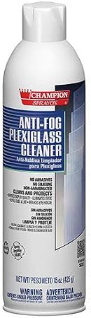 Anti-Fog Plexiglass Cleaner - 15 Oz
