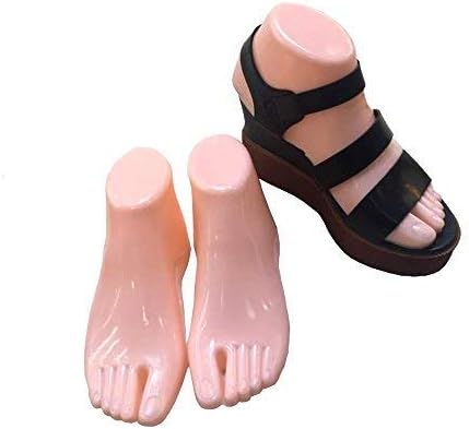 Female Plastic Foot Model Tools for Sandals Display (Fleshtone)