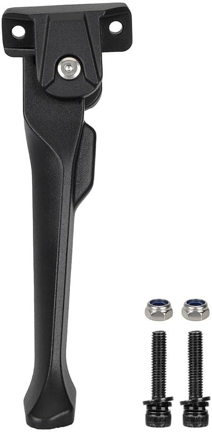 Aluminium Alloy Kickstand for Kukirin for G2 for Master and for G2 Max Electric Scooters, Heavy Duty Iron Side Support Foot Bracket, Stable Black Parking