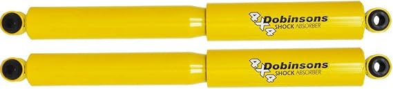 Dobinsons Pair of Rear Shocks Compatible with Nissan Navara D23, NP300 4x4 2014-On Leaf Spring Rear - GS43-081B