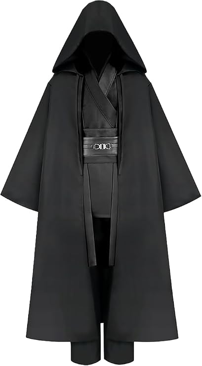 Gothden Tunic Costume Hooded Robe Knight Fancy Full Set Halloween Cosplay Masquerade Party Costume