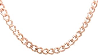 Copper Chain CN744G - 3/8" wide - Available in 20 to 30 inch lengths. Thick and durable.