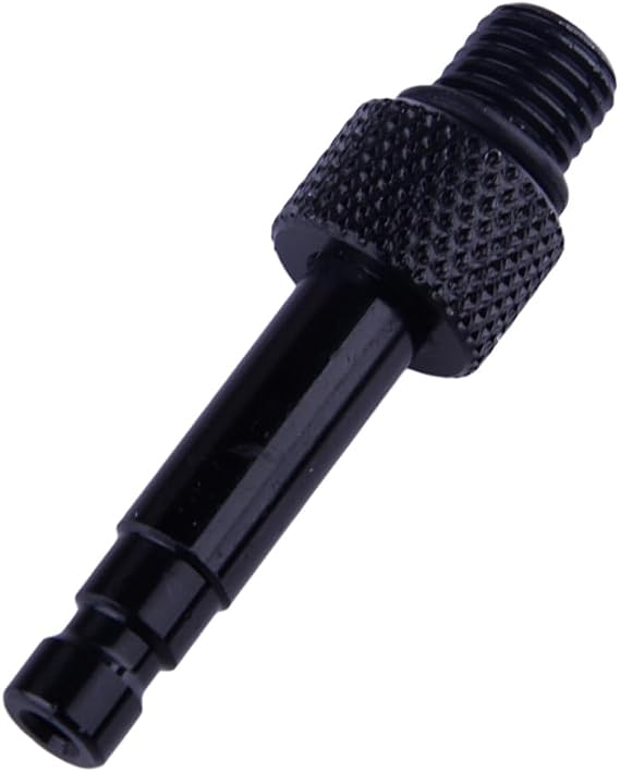 M12 x 1.5 Black Aluminum Alloy Transmission Fluid Oil Fill Filler Adapter Replace Fit for Mercedes Benz 722.9