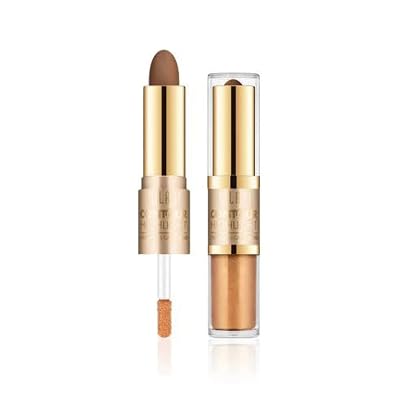 Milani Contour & Highlight Cream & Liquid Duo ~ LightNatural 02
