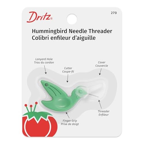 Dritz 270 Hummingbird Needle Threader , Green