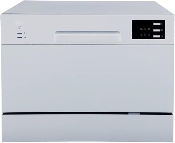 Countertop Dishwasher with Delay Start & LD - Silver