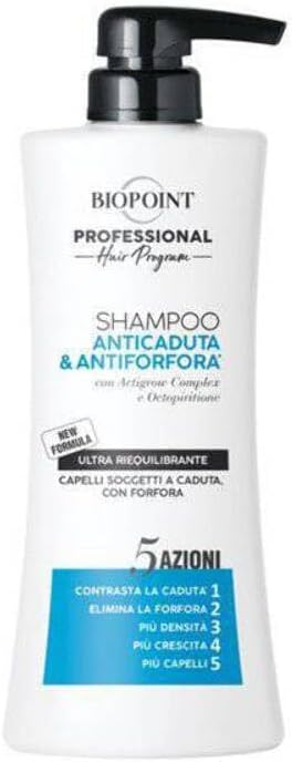 Biopoint Professional Shampoo Anticaduta & Antiforfora 400 ml