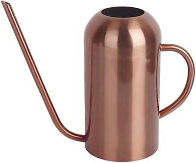 Watering Can Indoor Plants, 50 oz1500 ml Metal Stainless Steel Watering Can Pot with Long Spout for Indoor House Plants Bonsai Outdoor Garden Flower DecorativeCopper Copper