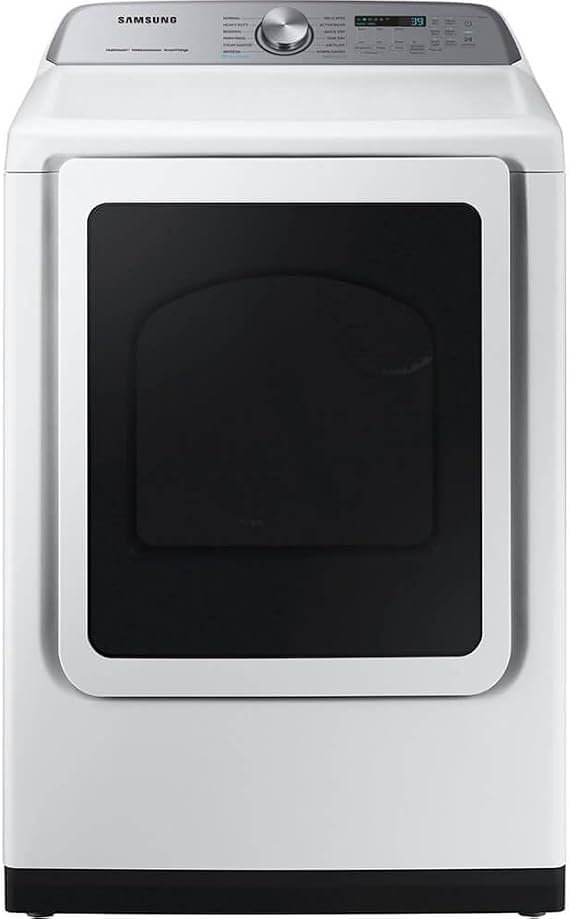 7.4 cu. ft. Smart Vented Electric Dryer with Steam Sanitize+ in White