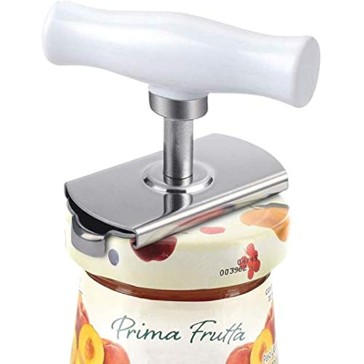 Jar Opener Multifunction Adjustable for 1-4 inches Bottle Can, Stainless Steel Lids Off Jar Opener. Fit Seniors, Arthritis, Women, Chilren, Weak Hands
