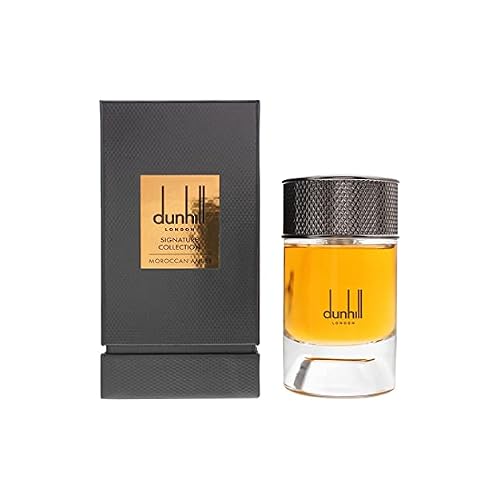Dunhill Signature Collection Moroccan Amber Eau de Parfum Cologne Spray For Men, 3.4 Fl. Oz