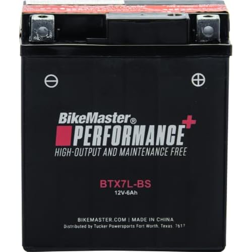 BikeMaster Performance Maintenance-Free Batteries BTX7L-BS