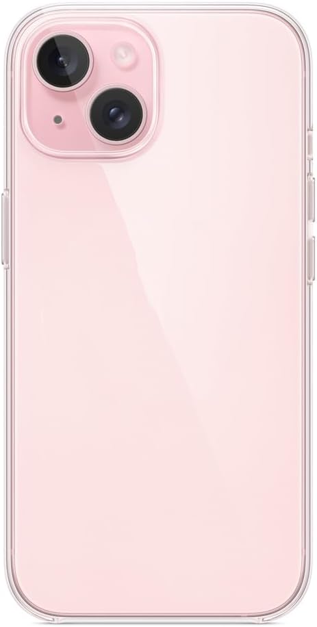 Coverzone iPhone 15 İle Uyumlu Yüksek Kalite Silikon Kılıf Süper Şeffaf ve pürüzsüz yüzeyli Silikon Kapak Şeffaf (İphone 15)