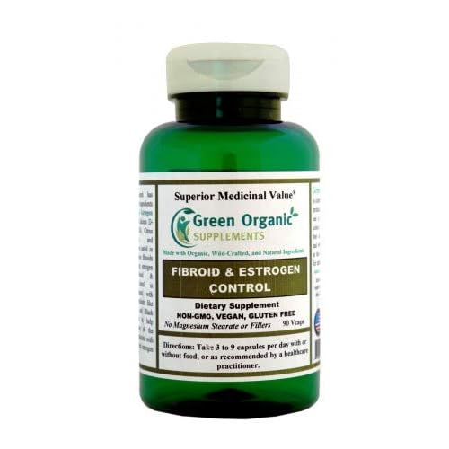 Green Organic Supplements Fibroid, Uterine Fibroids, Estrogen Control