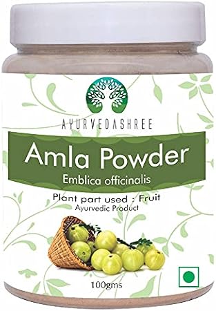 AYURVEDASHREE Amla Fruit Powder (Amalaki) 100 Gm