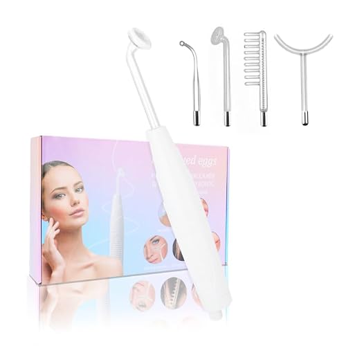 Handheld High-Frequency Facial Wand 5 in 1,Face Care Facial Wand，Portable Handheld Facial Frequency Machine 0001 Color Palette