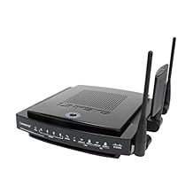 Cisco-Linksys WRT600N Linksys Ultra RangePlus Dual-Band Wireless-N Gigabit Router with Storage Link