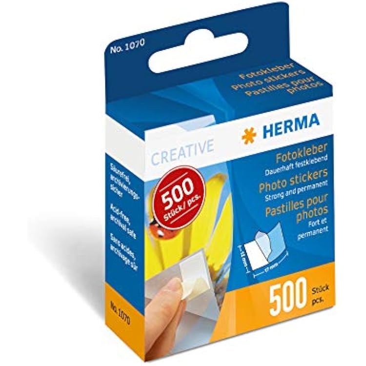 Herma 1070 Photo Sticker Pack of 500