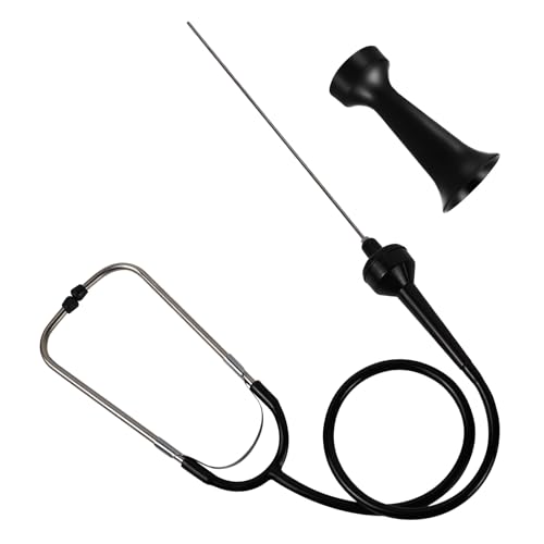 Wuyaoyao Mechanic Stethoscope, Automotive Stethoscope for Engine, Car Engine Sensitive Hearing Tool Diagnostic Tool with Extended Probe & Handle, Universal Car Accessories Upgraded