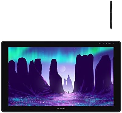 HUION KAMVAS 22 Graphics Drawing Tablet with Screen 120% sRGB with HUION Slim Pen PW550S