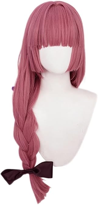 hiroi kikuri Cos Wig Dark Pink Hair 70cm 28inch (hiroi kikuri-DPNK)