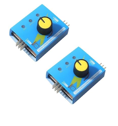 2pcs Rudder Tester Model Aircraft Motor Electric Tuning Drone Tester Three Level Indication
