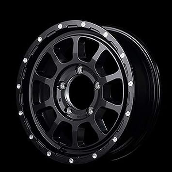 RAYS MARCA Aluminum Wheel Set of 4 NITROPOWER M10 PERSHING J Semi-Gloss Black/ Machined for Jimny 16×5.5J 5H PCD139.7 +20 Nitro Power