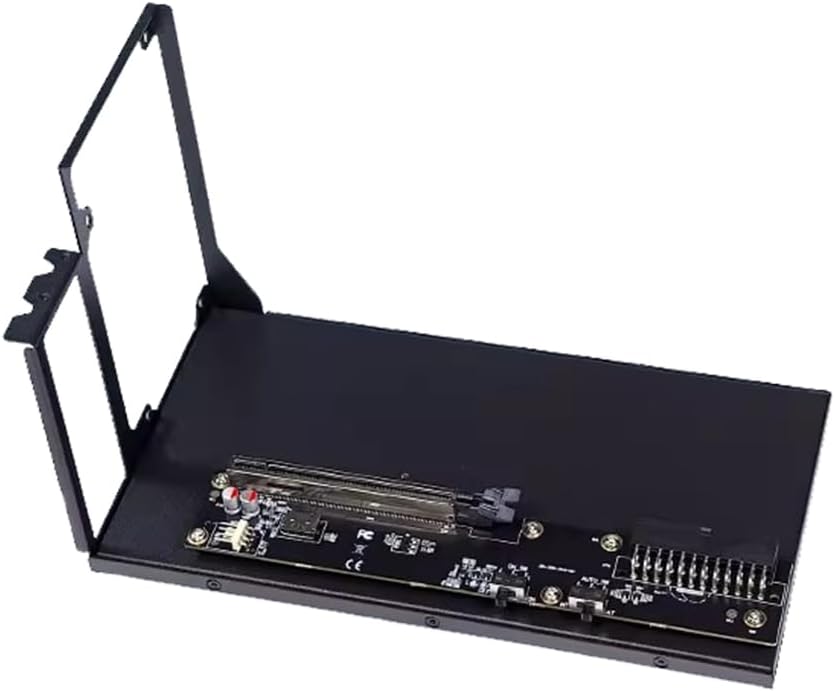 外部ビデオグラフィックスカード 16gt/S EGPU OCuLink グラフィックス GPU ドック + ベースプレート PCIe4.0 X4 ノートパソコンサポート