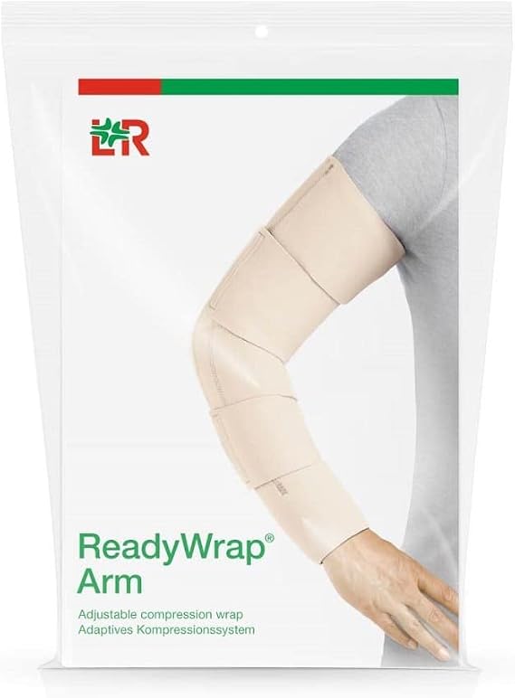 ReadyWrap Black Arm Medium 49 cm Left Compression Wrap