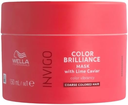 Wella Professionals Invigo Color Brilliance Maske 150 ml - Kalın Telli Saçlar İçin Renk Koruması