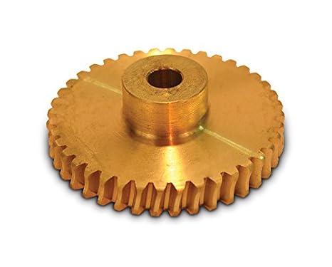 Boston Gear G1032 Worm Gear, Plain, 14.5 PA Pressure Angle, 0.250" Bore, 60:1 Ratio, 60 TEETH, RH