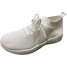 Walking Shoes for Women Lace Up Lightweight Tennis Shoe Solid Color Sneakers Fashion Sports Gym Sneaker Footwear