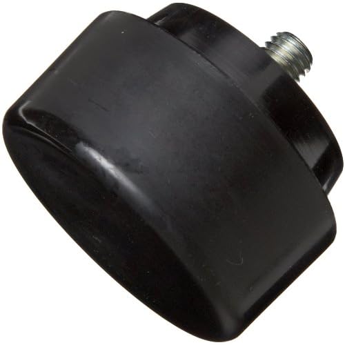 15308 Nylon Hard Quick-Change Hammer Tip, 3" Diameter, Black