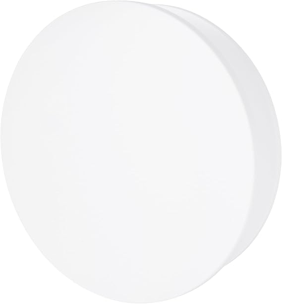 Repa Market 4" inch Round White Plastic Air Vent Diffuser HVAC Duct Air Intake and Exhaust Circular Vent Cover - Adjustable Vent for Home - Wall