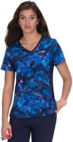 KOI Lite Stretch Womens 1049PR Raquel Scrub Top