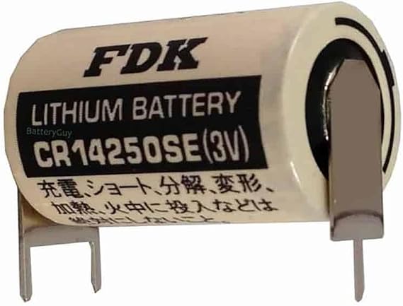CR14250SE-FT 3-Pin PLC Lithium Battery 3v 850mAh