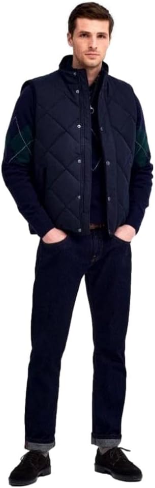 Barbour Men's Holborn Gilet, Navy, X-Large