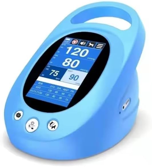 Veterinary Blood Pressure Monitor for Dogs Cats Pet BP Tester with Cuff