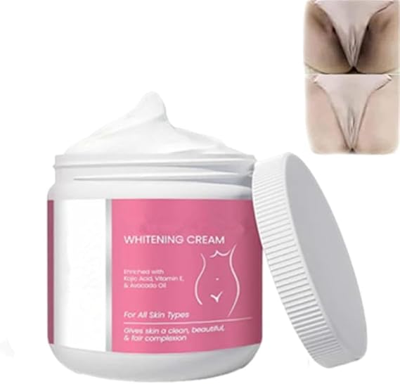InnerMate Whitening Cream, Intimate Area Skin Lightening Cream, Skin Bleaching Cream for Private Area, Dark Spot Corrector Cream, Suitable for Inner Thigh, Armpit, Bikini Line (1pcs)