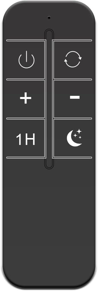 Remote Controller for 3.5'' Reading Light and 4.7'' Reading Light, 3 Color Modes & 5 Brightness Levels Setting, 1H Timer & Nightlight Setting