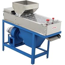 220V Adjustable Speed Peanut Kernel Red Skin Peeler Machine, Stainless Steel Peanut Peeling Machine 550 LBS/H