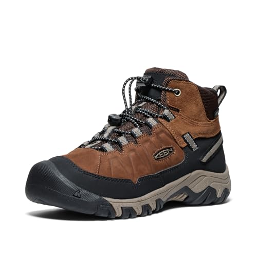 KEEN Unisex-Child Targhee 4 Mid Height Durable Comfortable Waterproof Hiking Boots