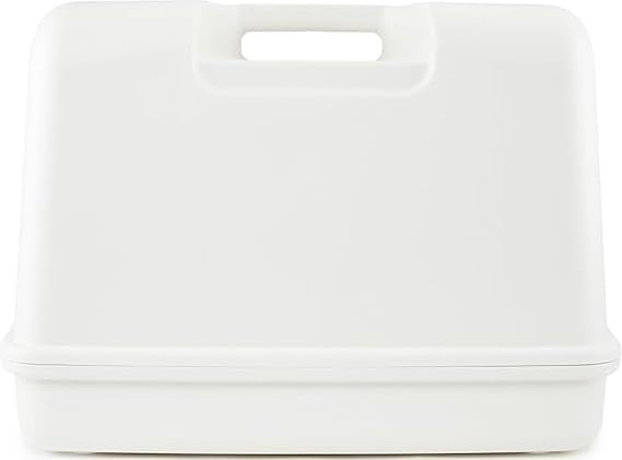 SINGER Universal Hard Carrying Case for Sewing Machine, White