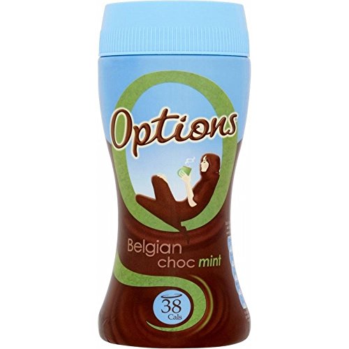 Options Belgian Chocolate Mint Instant Hot Chocolate Drink 220g