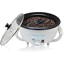 TOPCHANCES Coffee Bean Roaster Machine,110V 1200W Household Electric Coffee Roaster Machine Non-Stick Coating Baking Tools Grain Drying Machine for Peanut Nuts Coffee Roaster
