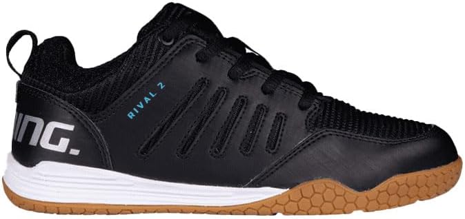 Salming Rival 2 (Black) (Kid) Indoor Squash Shoes (1233105-0101) 1.5