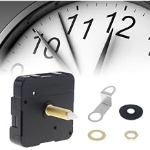 Quartz Clock Movement Replacement Set, Shaft Length 32mm Thread 25mm I Axis Shaft Clock Parts Suitable for Wall Clock Repair Parts and DIY (32 mm Shaft - for Panel 18-21mm Thick, Pack, 1)