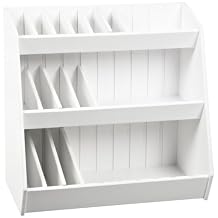 TrippNT 50018 Small Lab Storage Shelf with 16 Adjustable Bins PVC with up to 16 Compartments 12 X 11 7/8 X 7 1/4 inches WHD